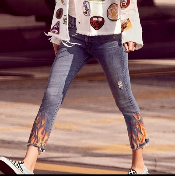 MOTHER Denim - Mother insider cropped fray jeans